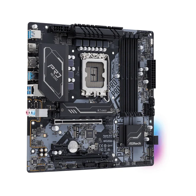 Scheda madre Asrock H670M Pro RS Intel H670 LGA 1700 micro ATX [H670M PRO RS]