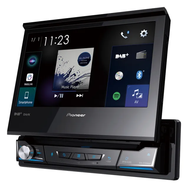 Autoradio Pioneer AVH-Z7200DAB Ricevitore multimediale per auto Nero Bluetooth [1025922]