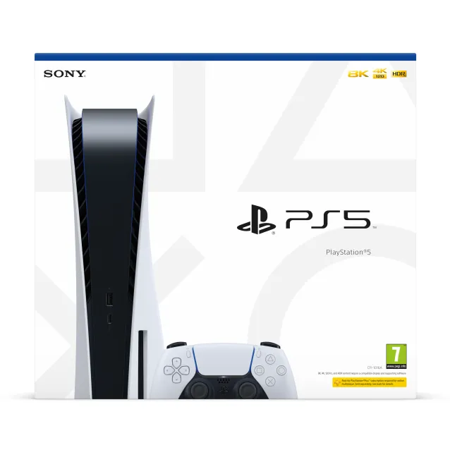 Console Sony PlayStation 5 C Chassis 825 GB Wi-Fi Nero, Bianco [9424697]