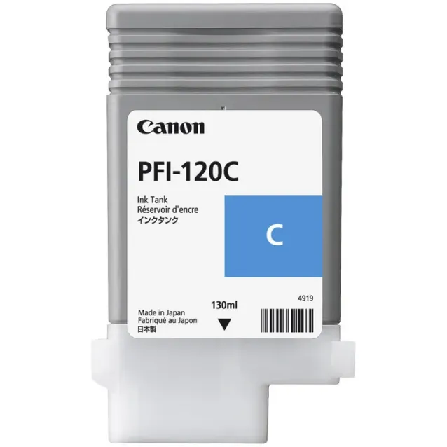 Cartuccia inchiostro Canon PFI-120C cartuccia d'inchiostro 1 pz Originale Ciano [2886C001]
