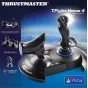 Thrustmaster T.Flight Hotas 4 Nero, Blu USB 2.0 Joystick Digitale PC, PlayStation [4160664]
