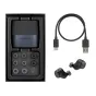 Cuffia con microfono Audio-Technica ATH-ANC300TW cuffia e auricolare Wireless In-ear Bluetooth Nero [ATH-ANC300TW]