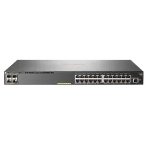 Switch di rete Aruba 2930F 24G PoE+ 4SFP Gestito L3 Gigabit Ethernet (10/100/1000) Supporto Power over (PoE) 1U Grigio [JL261A#ABB]