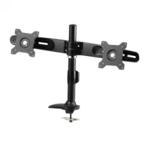 Amer Mounts AMR2P supporto da tavolo per Tv a schermo piatto 61 cm [24] Nero Scrivania (DUAL MONITOE DESK MOUNT - GROMMET BASE) [AMR2P]