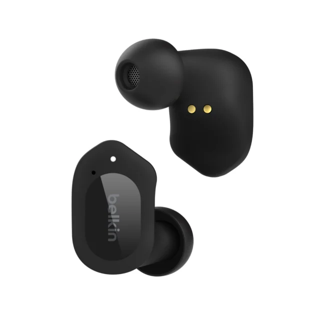 Cuffia con microfono Belkin SOUNDFORM Play Auricolare Wireless In-ear Musica e Chiamate USB tipo-C Bluetooth Nero [AUC005BTBK]