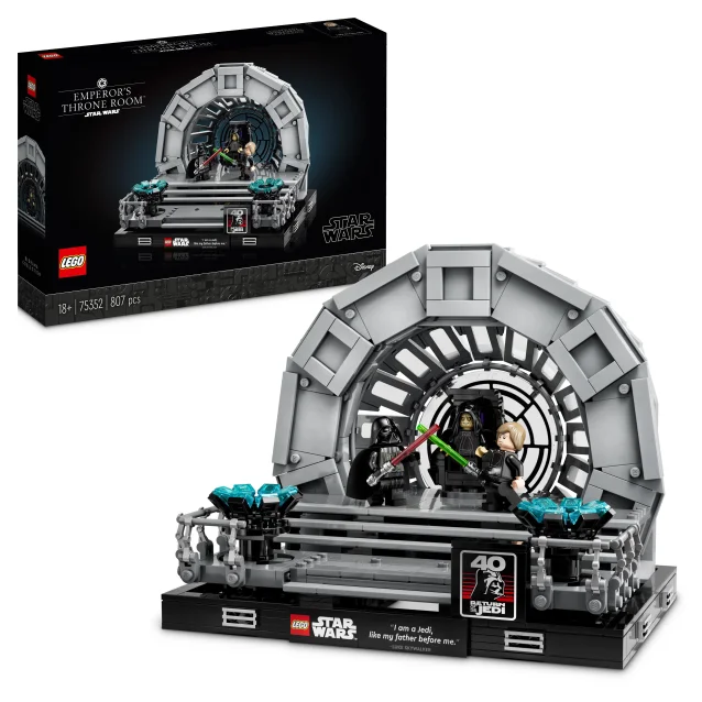 LEGO Star Wars Diorama Sala del trono dell’imperatore™ [75352]