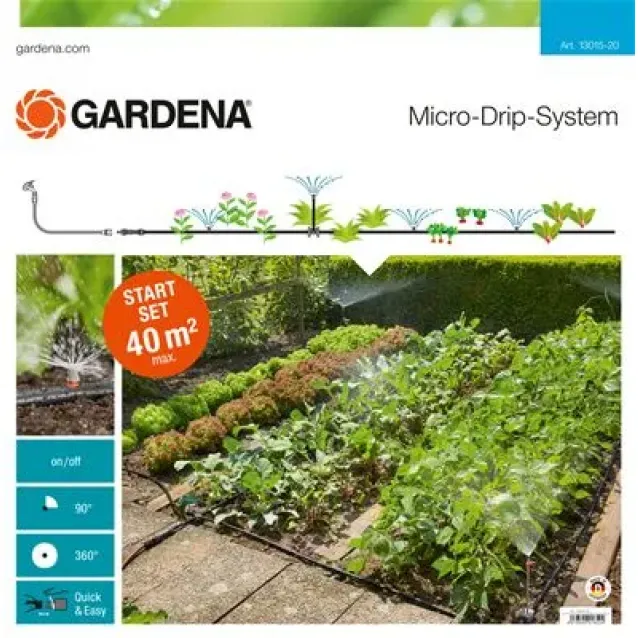 Gardena 13015-20 irrigatore Nero [13015-20]