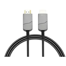 Microconnect HDM191910V2.1OP cavo HDMI 10 m tipo A [Standard] Nero (Ultra High Speed Active Optic - 2.1 8K Cable 10m 60Hz, 48Gbps Support: YUV4:4:4, EDID/HDCP2.2/HDR/eARC Warranty: 300M) [HDM191910V2.1OP]
