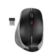 CHERRY MW 8C ERGO mouse Mano destra Wireless a RF + Bluetooth Ottico 3200 DPI (Cherry Mouse AES Ergonomic black BT 600/1000/1600/3200 [umschaltbar]) [JW-8600]