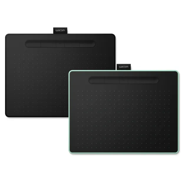 Wacom Intuos M Bluetooth tavoletta grafica Nero, Verde 2540 lpi (linee per pollice) 216 x 135 mm USB/Bluetooth [CTL-6100WLE-N]
