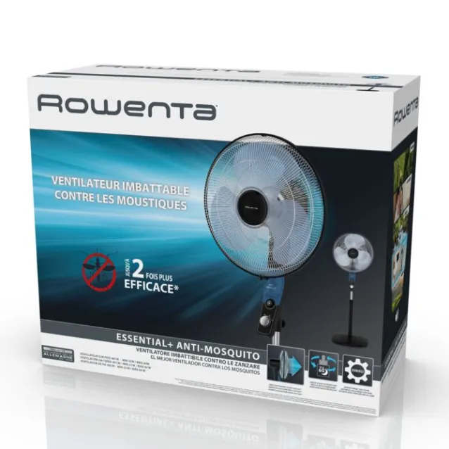 Rowenta Essential+ VU4420F0 ventilatore Nero