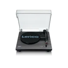 Piatto audio Lenco LS-10 Giradischi con trasmissione a cinghia Nero Semiautomatico [LS10BK]