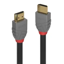 Lindy 36968 cavo HDMI 15 m tipo A [Standard] Nero, Grigio (15M Standard Hdmi Cablel, - Anthra Line Warranty: 120M) [36968]