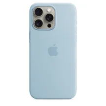 Custodia per smartphone Apple MagSafe in silicone iPhone 15 Pro Max - Blu chiaro [MWNR3ZM/A]