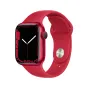 Smartwatch Apple Watch Series 7 OLED 41 mm Digitale Touch screen 4G Rosso Wi-Fi GPS (satellitare) [MKHV3B/A]