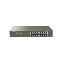 IP-COM Networks G1116P-16-150W switch di rete Gigabit Ethernet (10/100/1000) Supporto Power over (PoE) Grigio [G1116P-16-150W]