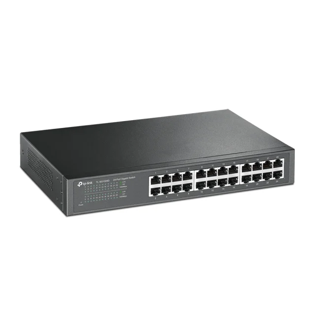 Switch di rete TP-Link 24-Porte Gigabit Desktop/Rackmount [TL-SG1024D V6]