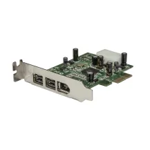 StarTech.com Scheda adattatore PCI Express FireWire 2b 1a 1394 a basso profilo - 3 porte [PEX1394B3LP]