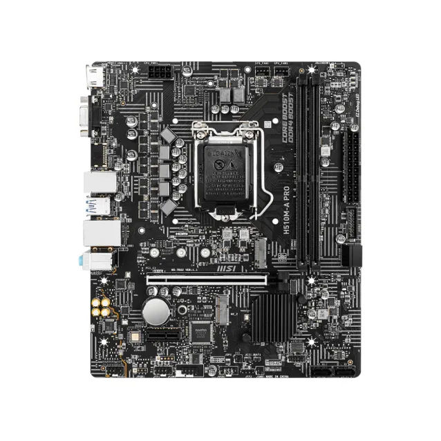 MSI H510M-A PRO scheda madre Intel H510 LGA 1200 micro ATX [H510M-A PRO]