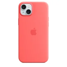 Custodia per smartphone Apple MagSafe in silicone iPhone 15 Plus - Guava [MT163ZM/A]