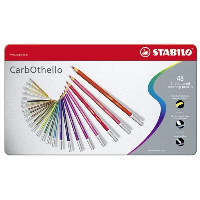 STABILO CarbOthello pastello colorato 48 pezzo(i) Multi [1448-6]