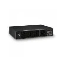 Gruppo di continuità V7 UPS 1500VA MONTAGGIO SU RACK 2U LCD (1500VA ON LINE 230V - 8 IEC RACK/TWR AVR ECO SNMP NC) [UPS2URM1500DC-NC]