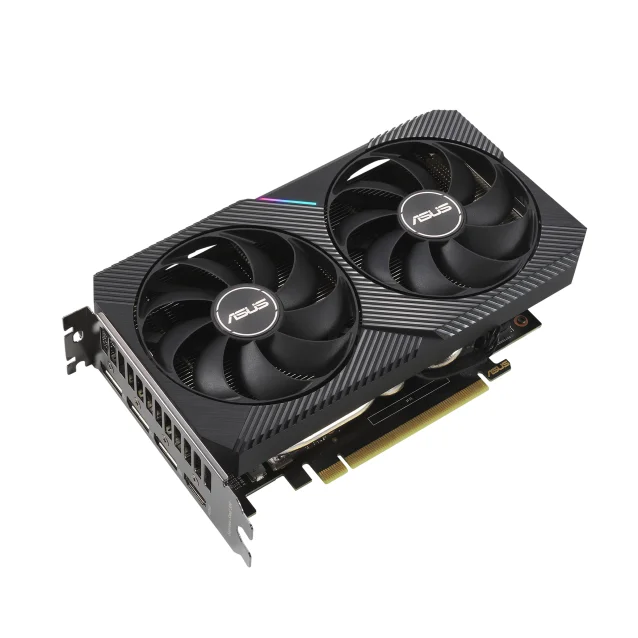 Scheda video ASUS Dual -RTX3060-O12G-V2 NVIDIA GeForce RTX 3060 12 GB GDDR6 [90YV0GB2-M0NA10]