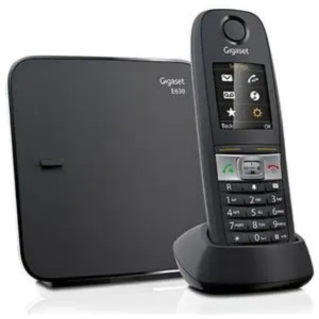 Gigaset E630 Telefono DECT Identificatore di chiamata Nero