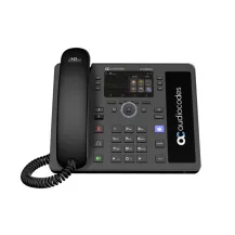 AudioCodes C435HD telefono IP Nero LCD (AUDIOCODES TEAMS C435HD-R PHONE BLK) [TEAMS-C435HD-R]