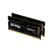 Memoria Kingston Technology FURY 16GB 2666MT/s DDR4 CL15 SODIMM (Kit of 2) Impact [KF426S15IBK2/16]