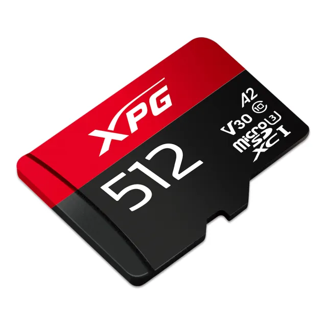 XPG AUSDX512GUI3XPGA2-R memoria flash 512 GB MicroSDXC UHS-I Classe 10 [AUSDX512GUI3XPGA2-R]