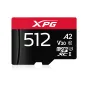 XPG AUSDX512GUI3XPGA2-R memoria flash 512 GB MicroSDXC UHS-I Classe 10 [AUSDX512GUI3XPGA2-R]