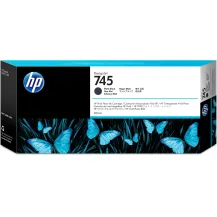 HP Cartuccia Inchiostro Nero Opaco DesignJet 745, 300 ml [F9K05A]