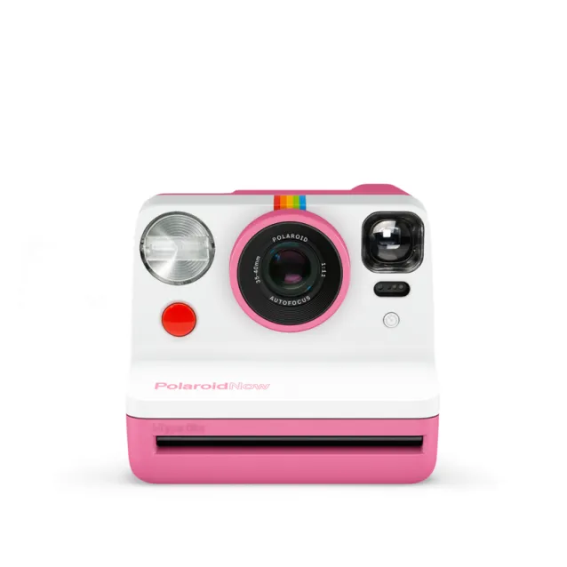 Fotocamera a stampa istantanea Polaroid Now Rosa, Bianco [9056]
