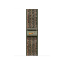 Apple MTL33ZM/A accessorio indossabile intelligente Band Multicolore Nylon (APPLE WATCH 41 SEQUOIA/ORANGE NSL) [MTL33ZM/A]