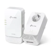 TP-Link PGW2440 KIT adattatore di rete PowerLine 1428 Mbit/s Collegamento ethernet LAN Wi-Fi Bianco (G.hn2400 Powerline AX1800 6 Kit) [PGW2440 KIT]