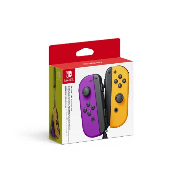 Nintendo Joy-Con Nero, Arancione, Viola Bluetooth Gamepad Analogico/Digitale Switch [10002888]
