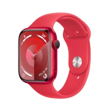 Smartwatch Apple Watch Series 9 GPS + Cellular 45mm [PRODUCT]RED Aluminium Case with Sport Band - M/L [MRYG3QA/A]