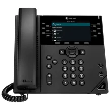 POLY 450 telefono IP Nero 12 linee LCD (Polycom VVX Business Phone) [2200-48840-025]