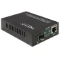 DeLOCK 86180 convertitore multimediale di rete 1000 Mbit/s Nero [86180]
