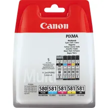 Cartuccia inchiostro Canon Confezione multipla di inchiostri PGI-580BK/CLI-581 BK/C/M/Y [PGI-580 + CLI-581]