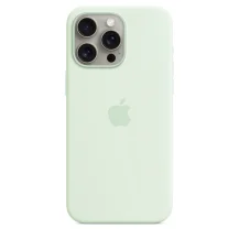 Custodia per smartphone Apple MagSafe in silicone iPhone 15 Pro Max - Menta fredda [MWNQ3ZM/A]