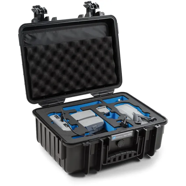 B&W 4000/B/MavicA2 custodia per drone con telecamera Borsa Nero Polipropilene (PP) [4000/B/MAVICA2]