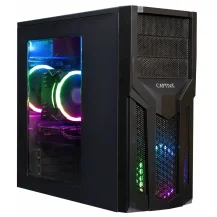 PC/Workstation CAPTIVA Advanced Gaming I67-480 Intel® Core™ i5 i5-10400F 16 GB DDR4-SDRAM 1 TB SSD NVIDIA GeForce RTX 3050 Windows 11 Home Tower PC Nero [I67-480]