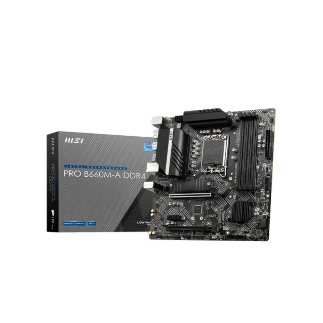 MSI PRO B660M-A DDR4 scheda madre Intel B660 LGA 1700 micro ATX [911-7D43-05S]