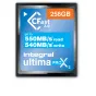 Memoria flash Integral 256GB ULTIMAPRO X2 CFAST 2.0 (256GB CARD UP TO READ 550MB/s WRITE 540 MB/s INTEGRAL) [INCFA256G-550/540]