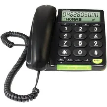Doro PhoneEasy 312cs Telefono analogico Identificatore di chiamata Nero [380005]