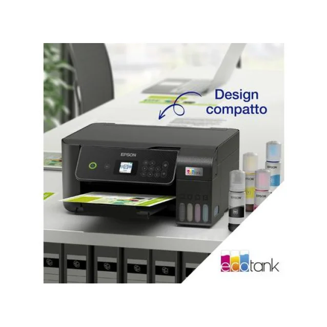 EPSON Stampante multifunzione inkjet a colori EcoTank ET-2870, Wi-Fi, A4 -  Stampanti Multifunzione Inkjet