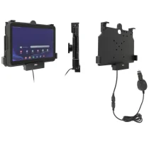 Brodit 712328 supporto per personal communication Supporto attivo Tablet/UMPC Nero (Active holder with cig-plug - for Samsung Galaxy Tab Active 4 Pro SM-T630/SM-T636 Warranty: 12M) [712328]