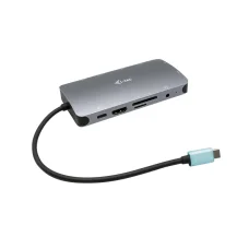 i-tec Metal USB-C Nano Dock HDMI/VGA with LAN + Power Delivery 100 W [C31NANODOCKVGAPD]